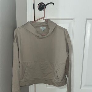 Women's Tan Hoodie Sweater